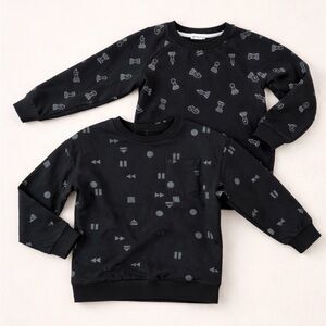 Miles the Label Bundle black sweatshirts chests and shapes